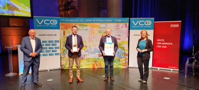 ﻿Gemeinde Göfis gewinnt den VCÖ-Mobilitätspreis 2020