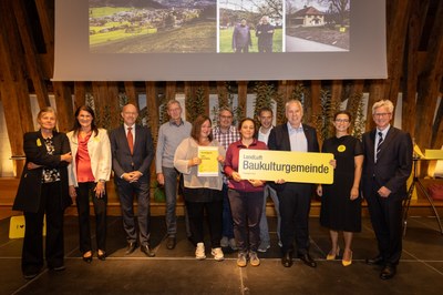 Göfis ist einer der Hauptpreisträger des Landluft Baukulturgemeindepreis 2021