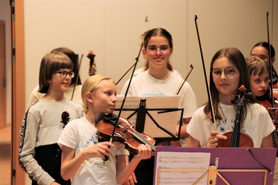 Klassenabend Violine, Viola und Gesang