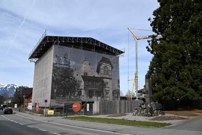 Wiederaufbau der Häusle-Villa hat begonnen