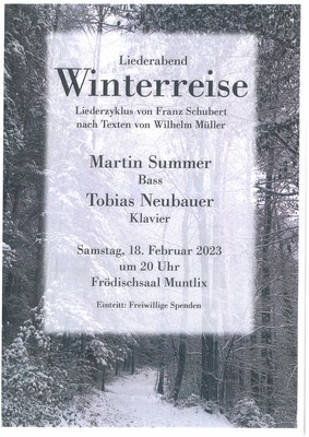 Liederabend Winterreise
